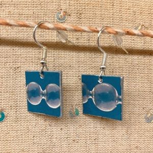 ♻️ Recycled Paper Earrings